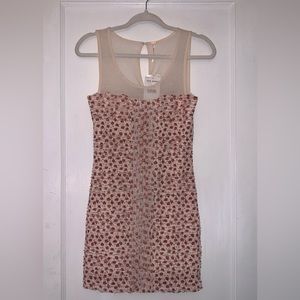 ✨NWT Free People Blush Comb Mini Dress